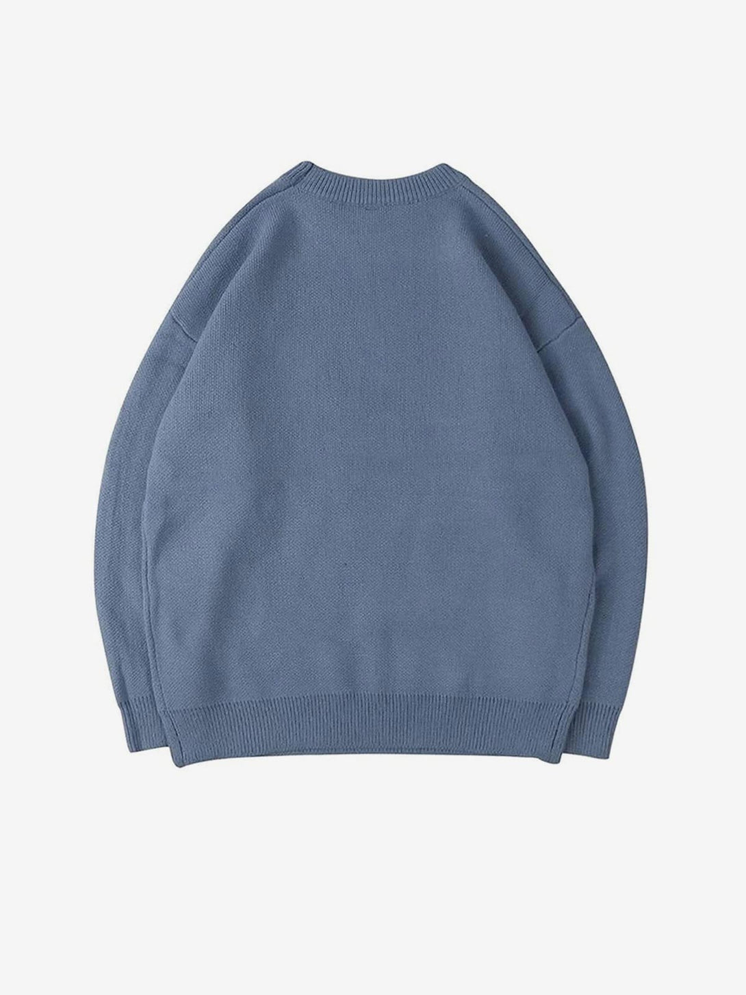 Cute Goose Pattern Knitted Sweater - laixton