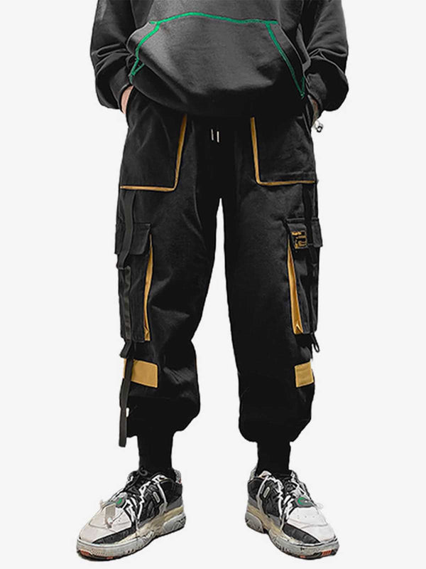 Color Outdoor Casual Jogging Cargo Pants - laixton