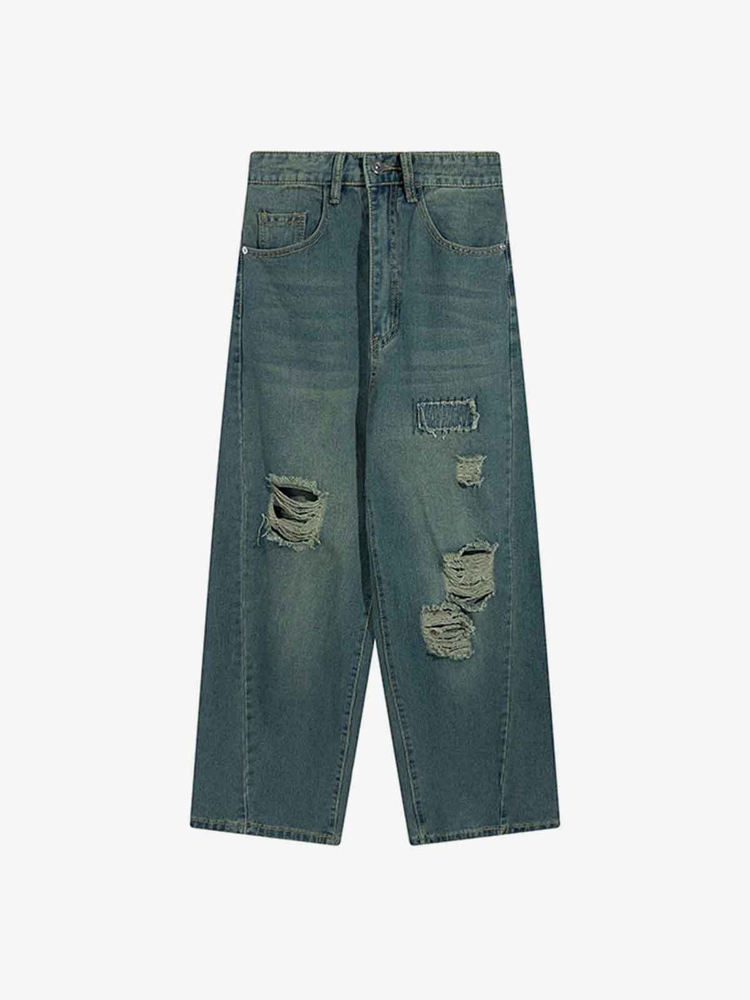 Vintage Worn-out Jean - laixton