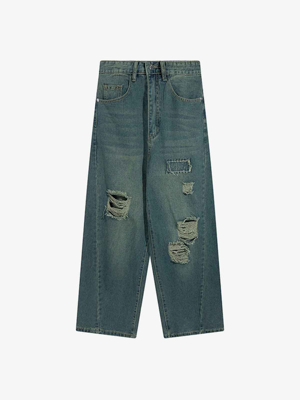 Vintage Worn-out Jean - laixton