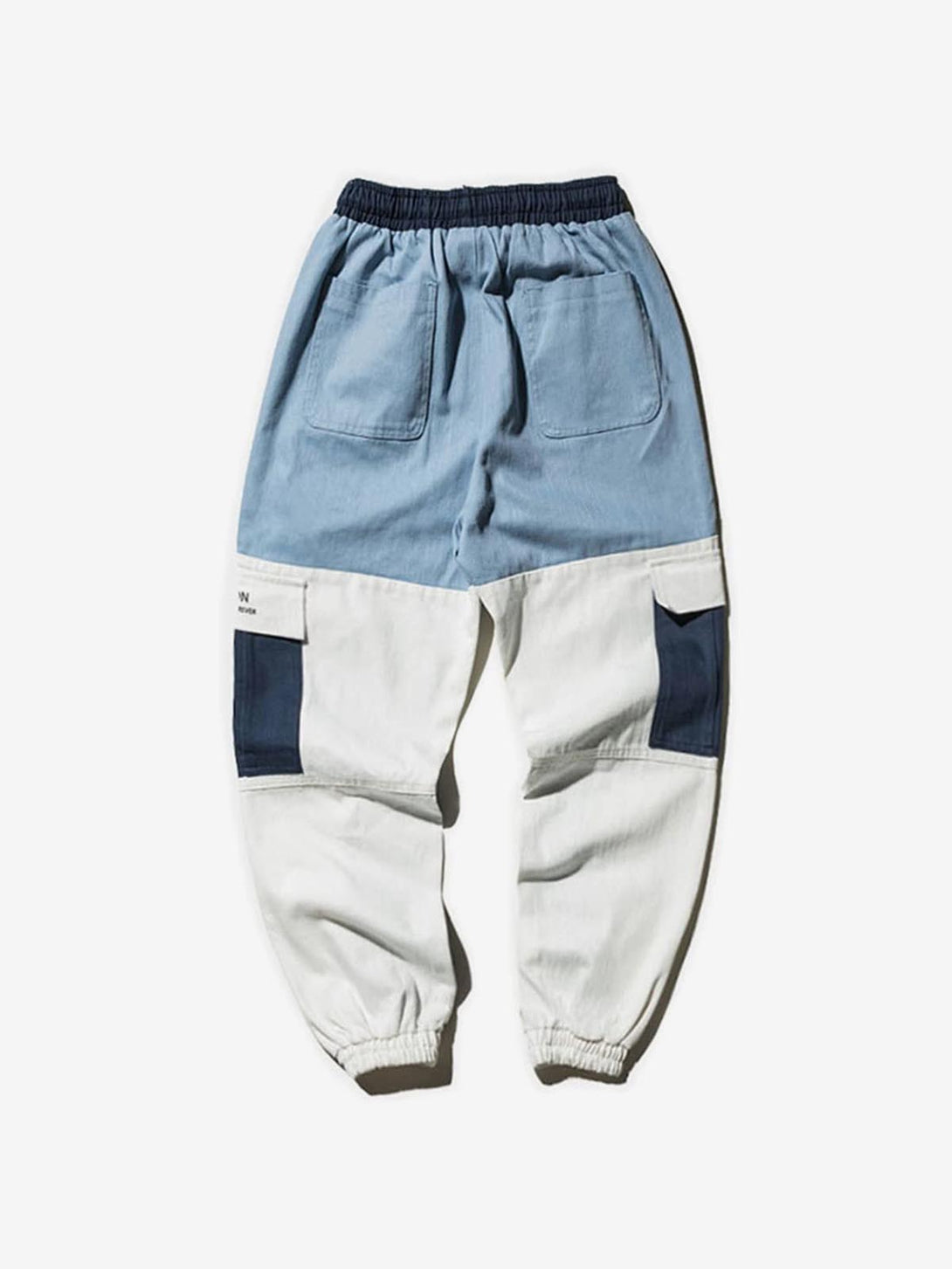 Patchwork  Long Cargo Pants - laixton