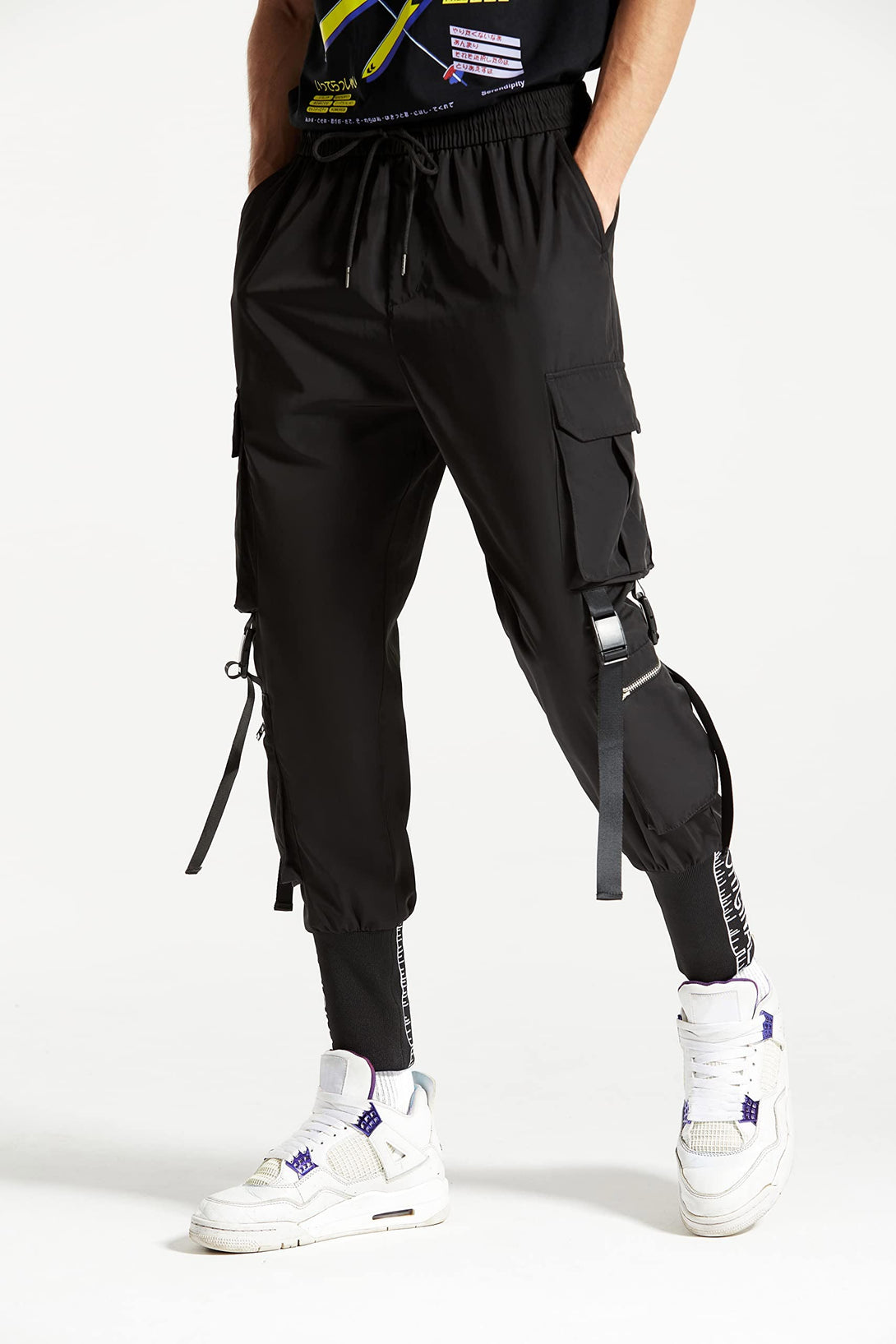 Joggers Pants Long Cargo Pants - laixton