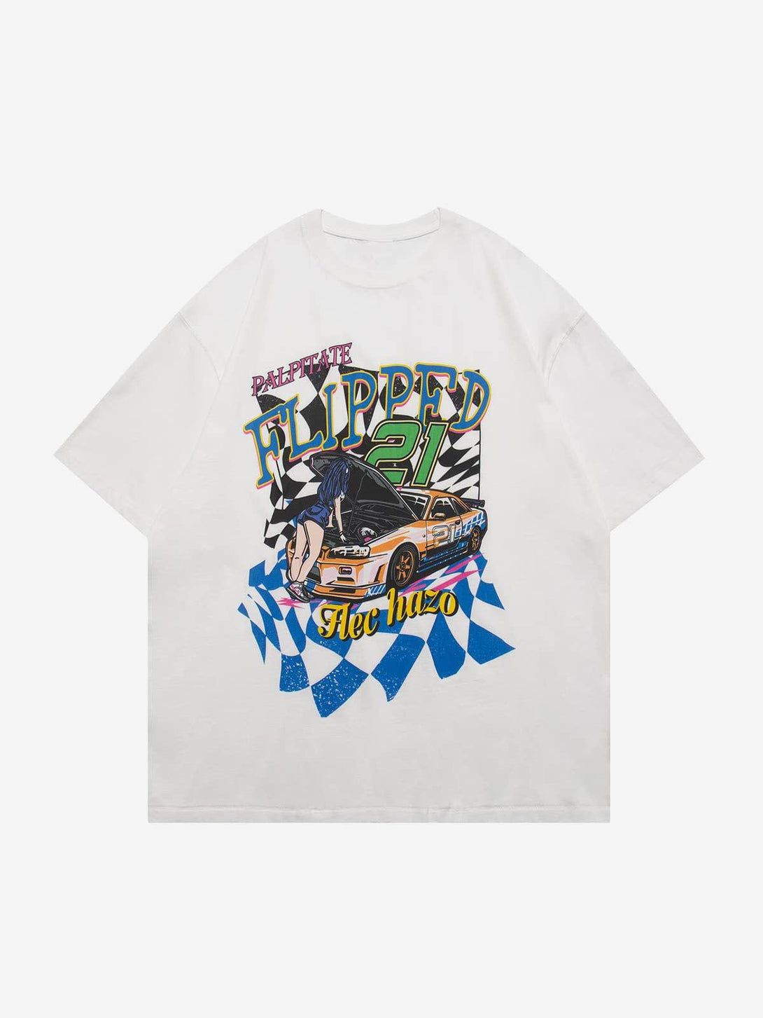 Racing Oversize Tee - laixton
