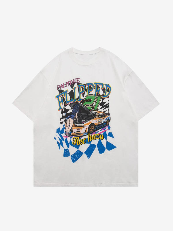 Racing Oversize Tee - laixton