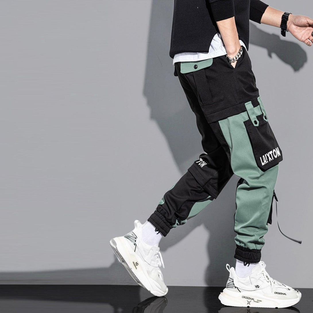 Joggers Long Cargo Pants - laixton