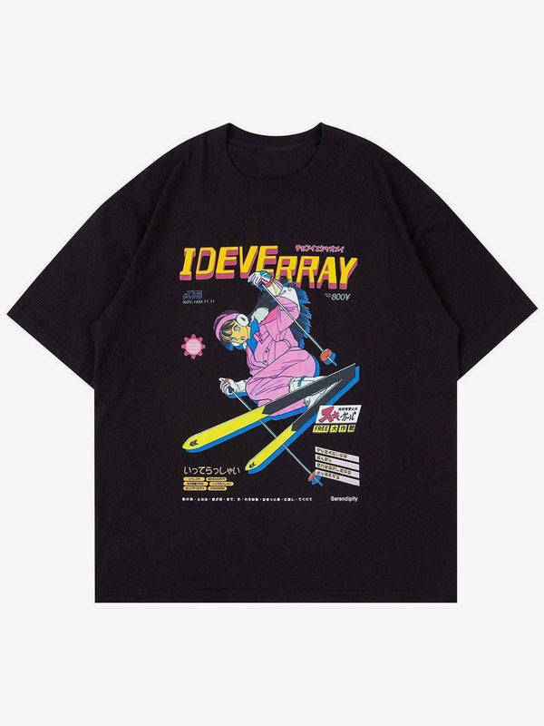 IDEVERRAY Oversize Tee - laixton
