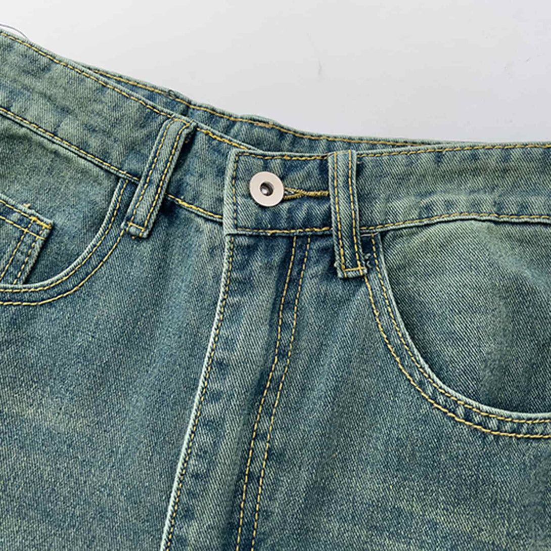 Vintage Worn-out Jean - laixton