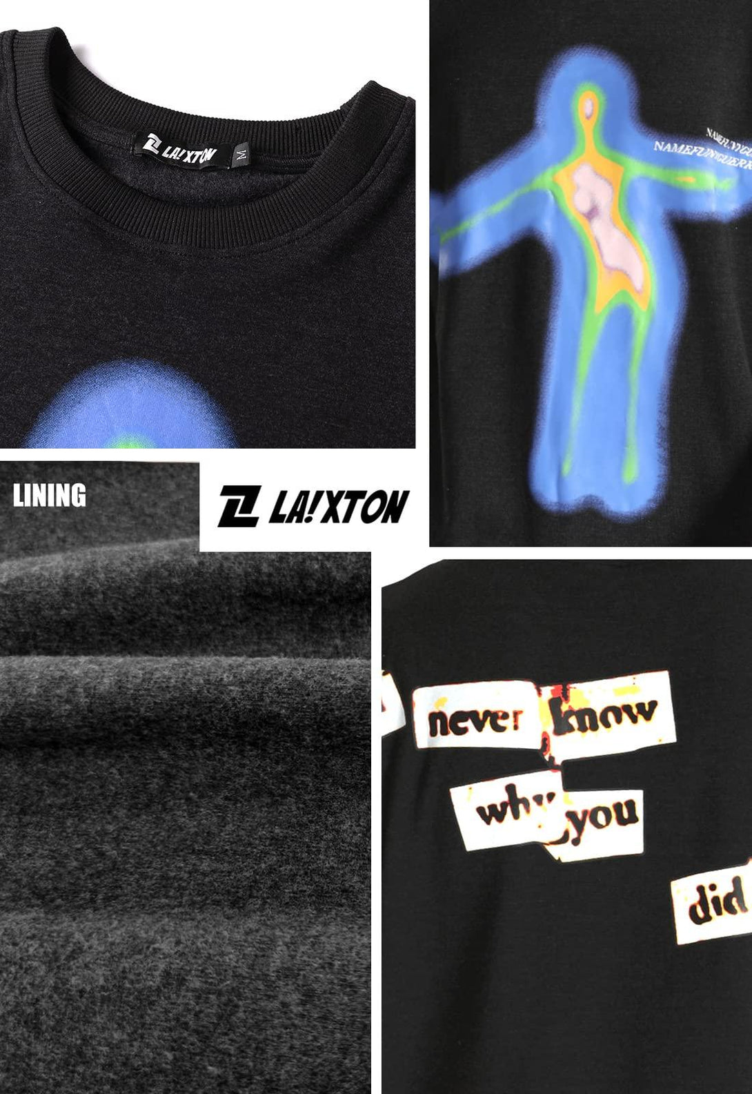 Distorted Oversize Tee - laixton