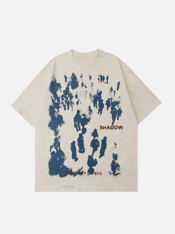 Laixton Inkjet Graffiti Print Tee