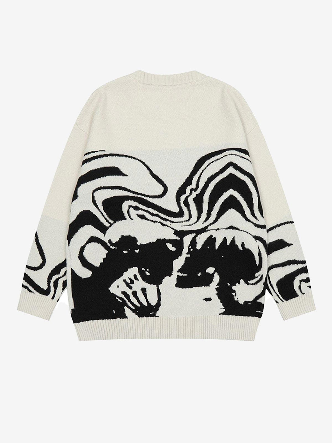 Abstract Art Pattern Sweater - laixton