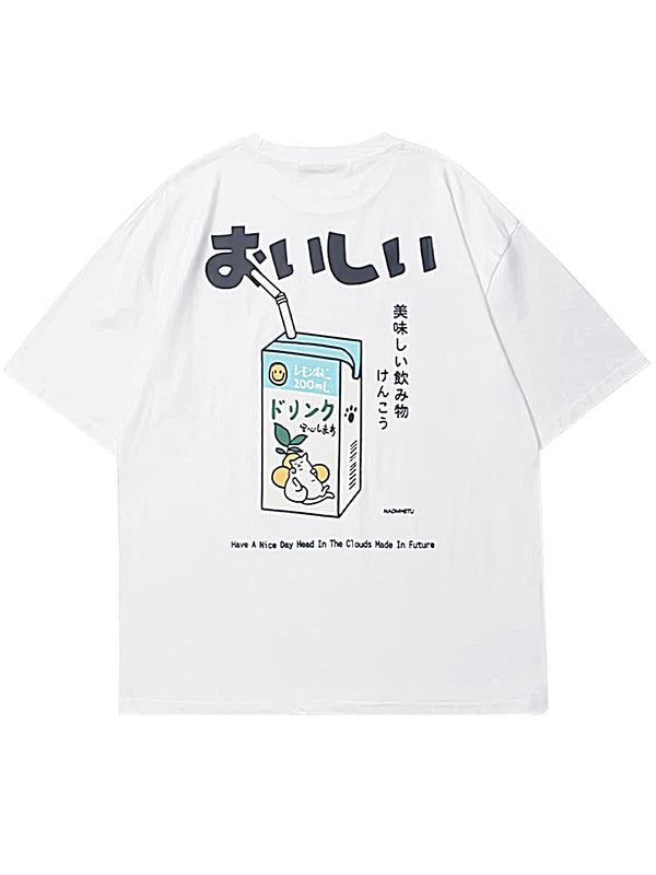 Laixton Drinks Japanese Graphic Tee