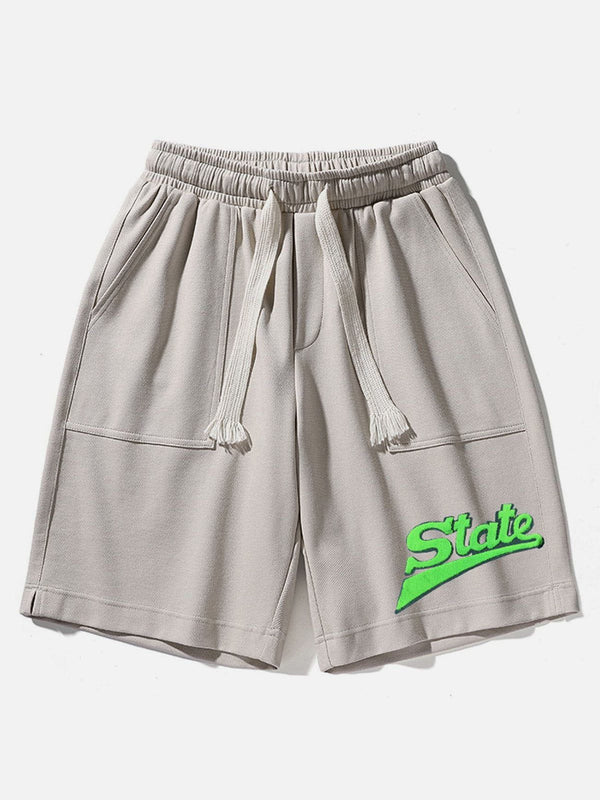 Laixton Big Pocket Letter Shorts