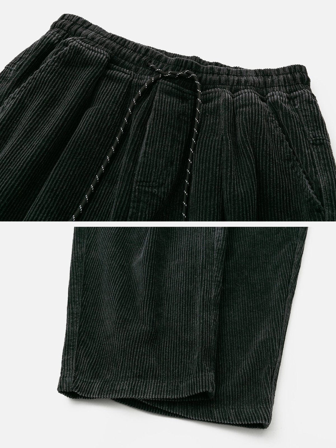 Laixton Washed Corduroy Straight Pants - laixton