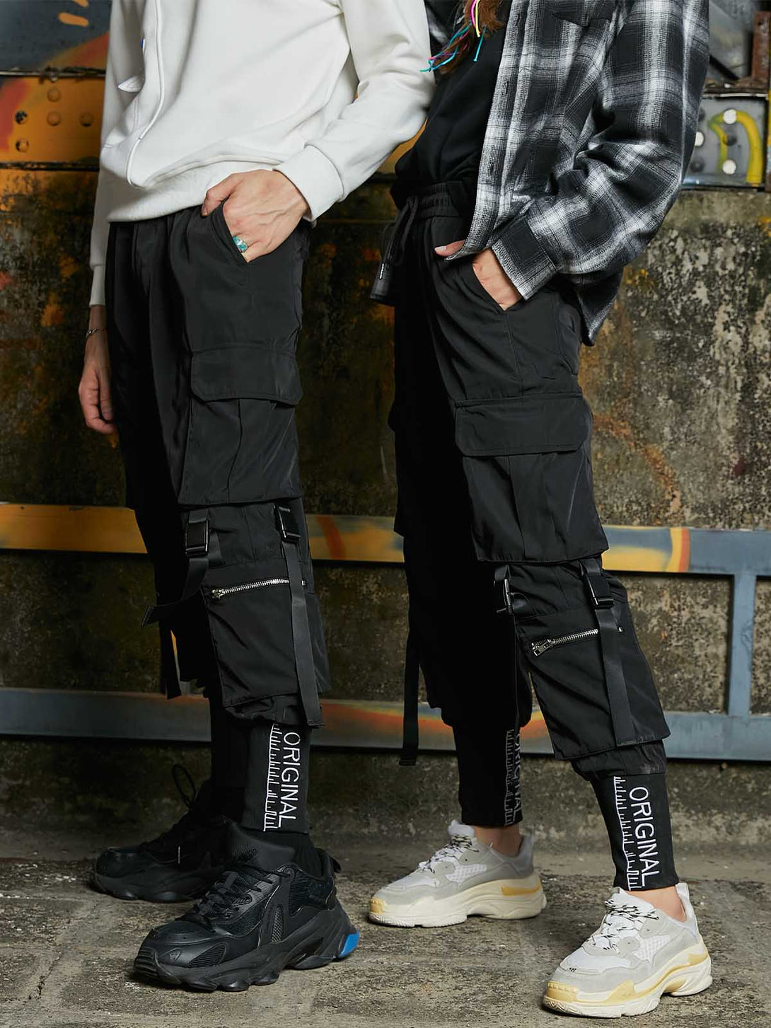 Joggers Pants Long Cargo Pants - laixton