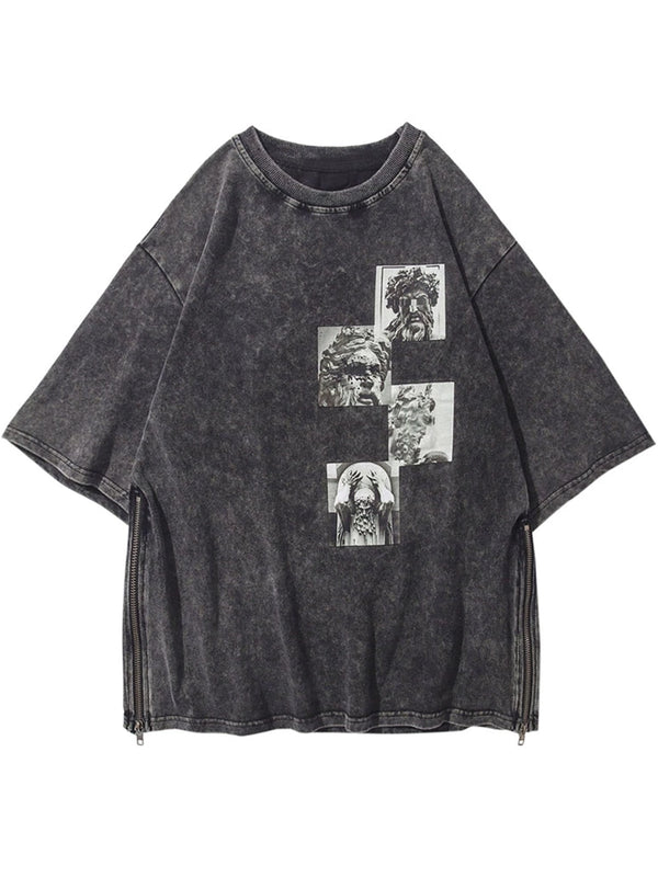 Laixton Statue Washed Vintage Tee
